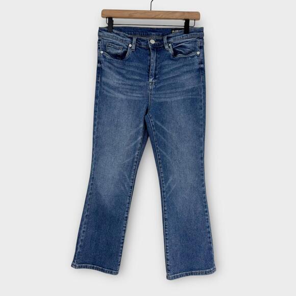 Blank NYC Denim - BlankNYC Women’s Size 28 Blue Denim The Vandam Hi Rise Kick Flare Cropped Jeans